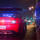 Another camber’d S2000 owned by Erick Sandoval (@erick_flow9) getting pulled over the same night as Junior, and only a few blocks away. Note that the cop has a camber-measuring device. Photo Credit: Raphael Orlove